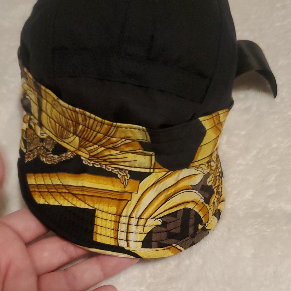 FENDACE Fendi x Versace Silk Cap Hat - Picture 12 of 17